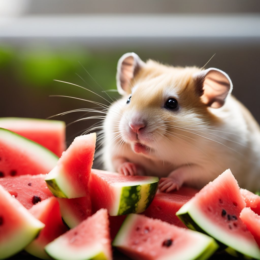 Can I feed watermelon to my hamster?