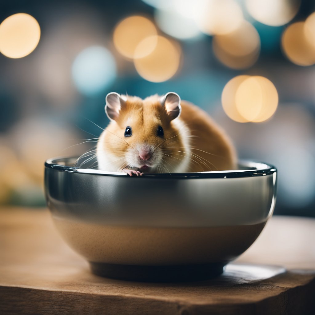 Can I give my hamster a bowl of water?