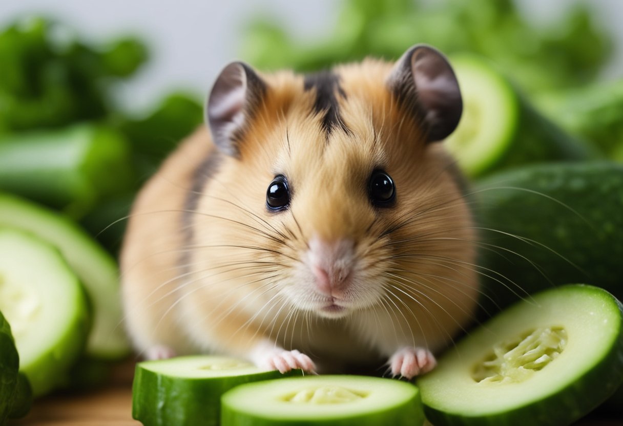 Can hamsters eat cucumber