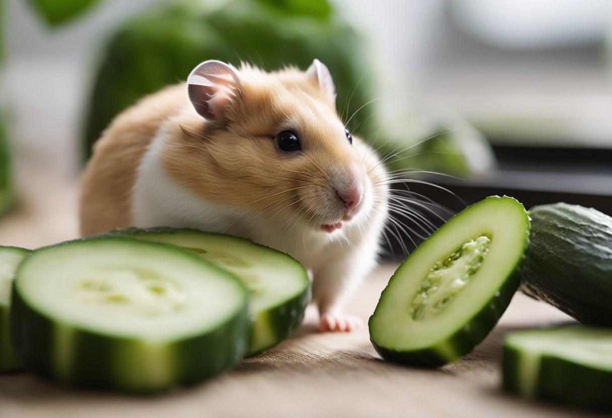 Can hamsters eat cucumber