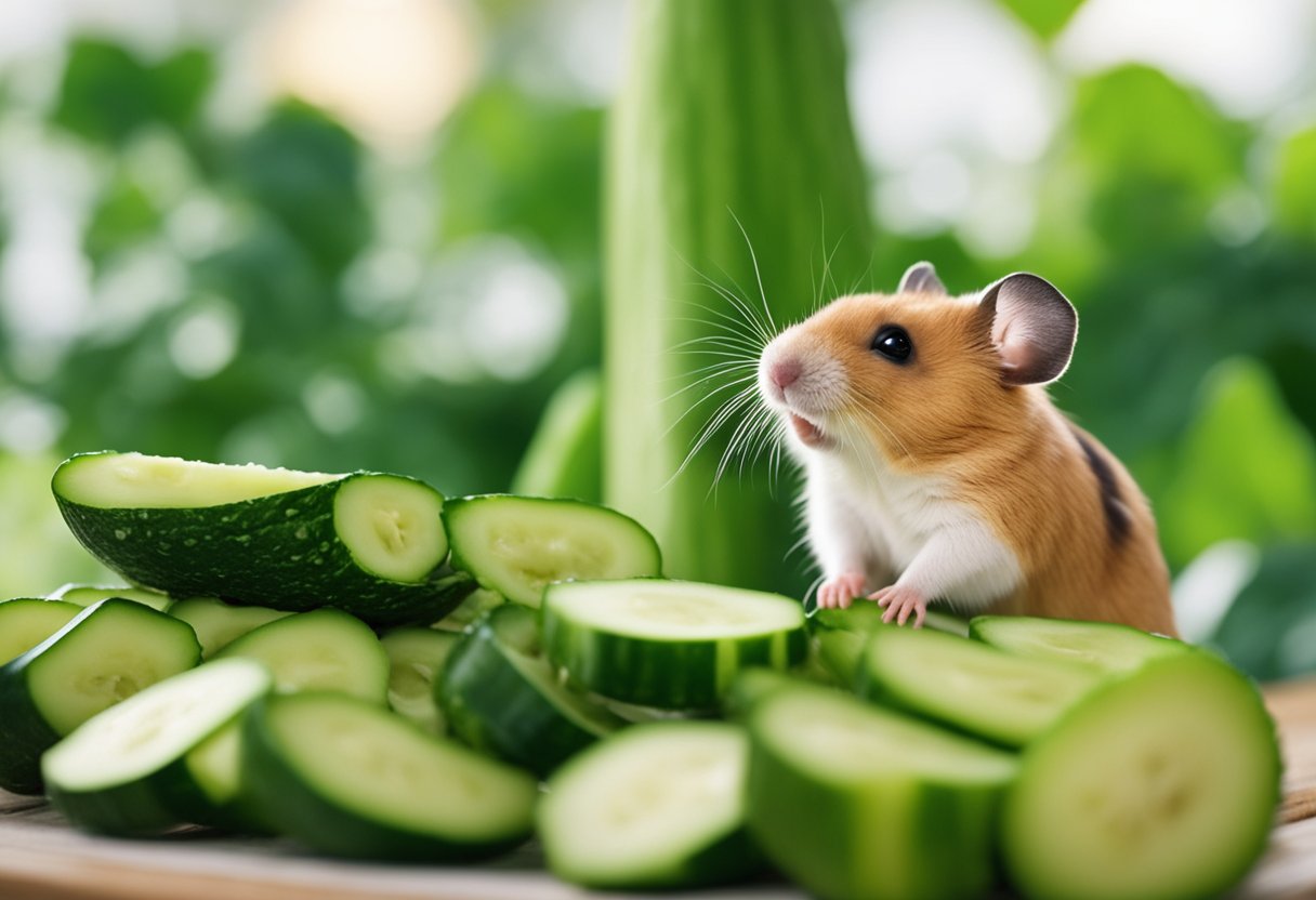 Can hamsters eat cucumber