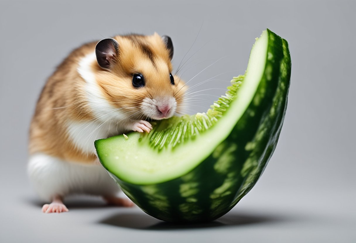 Can hamsters eat cucumber