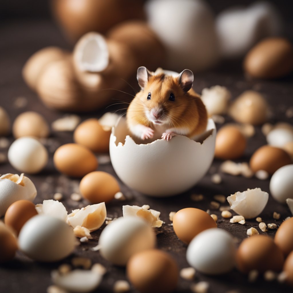 Can hamsters eat egg?