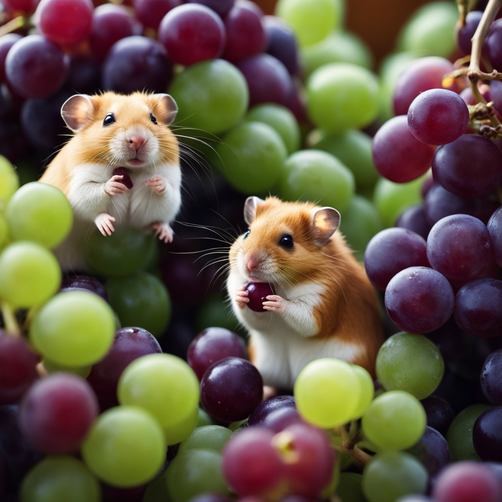 Can hamsters eat grapes?