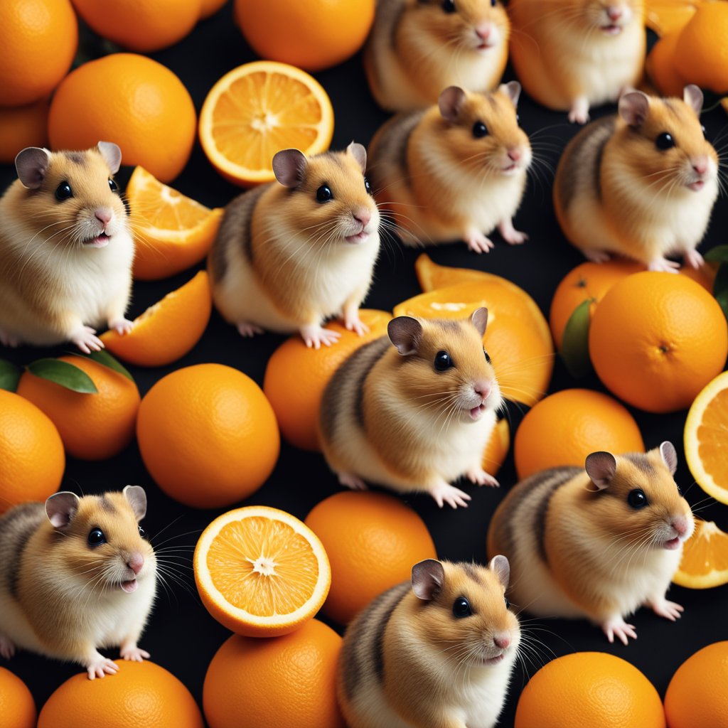 Can hamsters eat oranges?