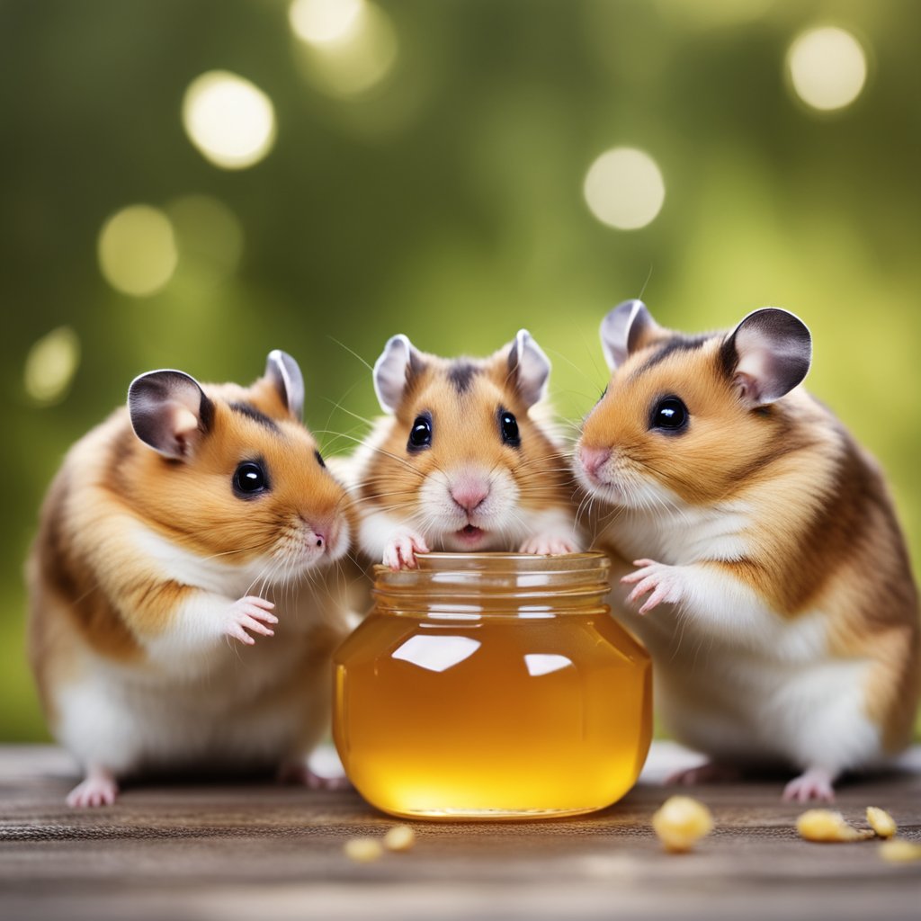 Can hamsters have honey?