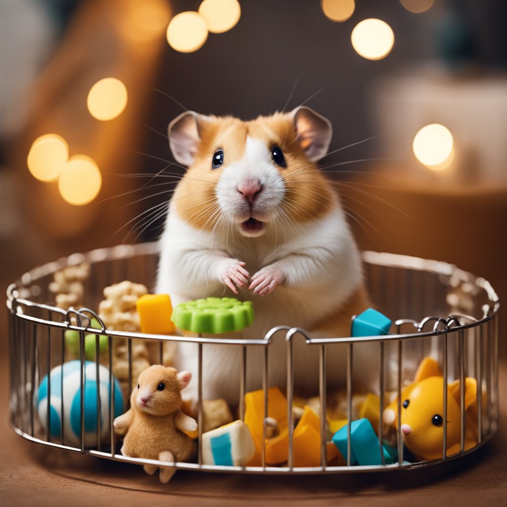 How do I show my hamster I love her?