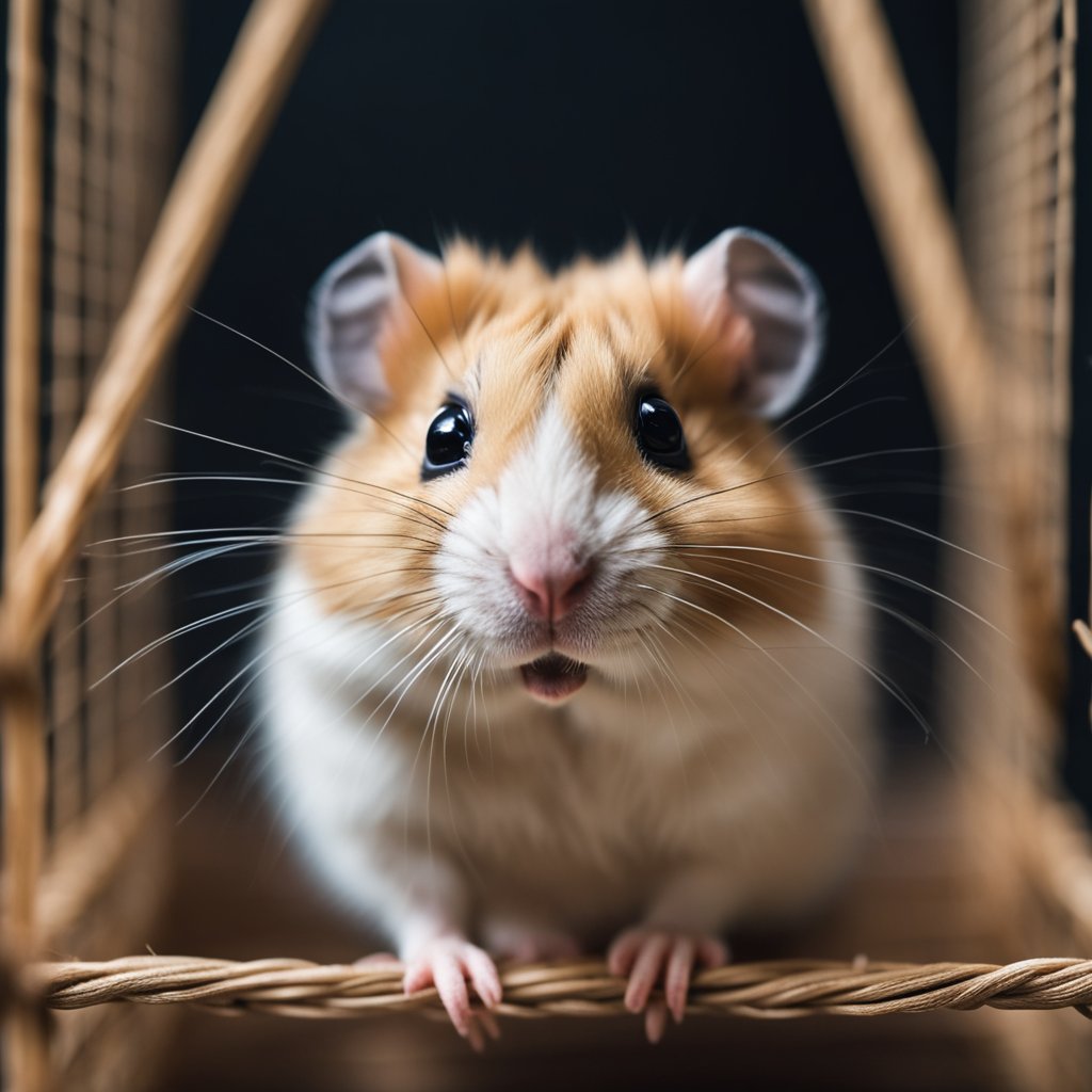 How do you calm a scared hamster?
