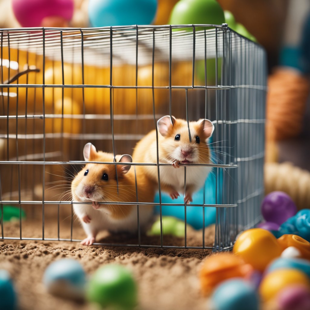What keeps hamsters happy?