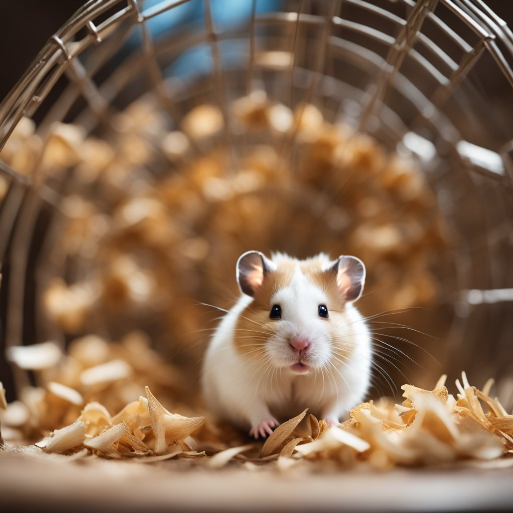 What should you never do with a hamster?