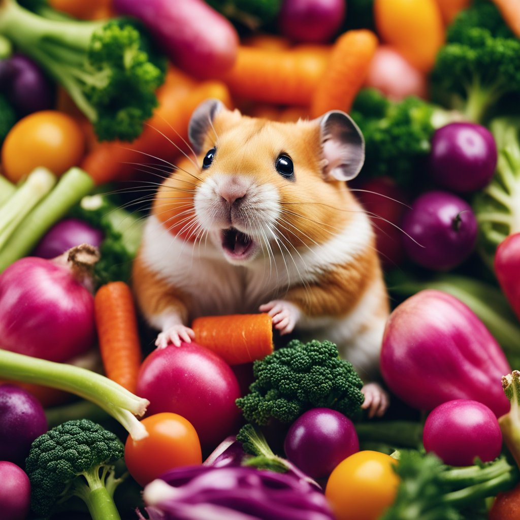What vegetables are poisonous to hamsters?