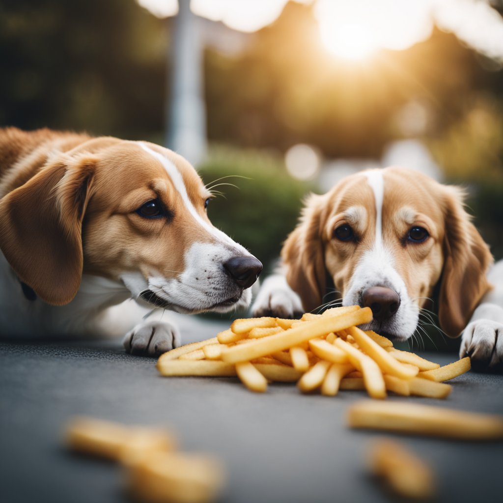 can dogs eat french fries ?