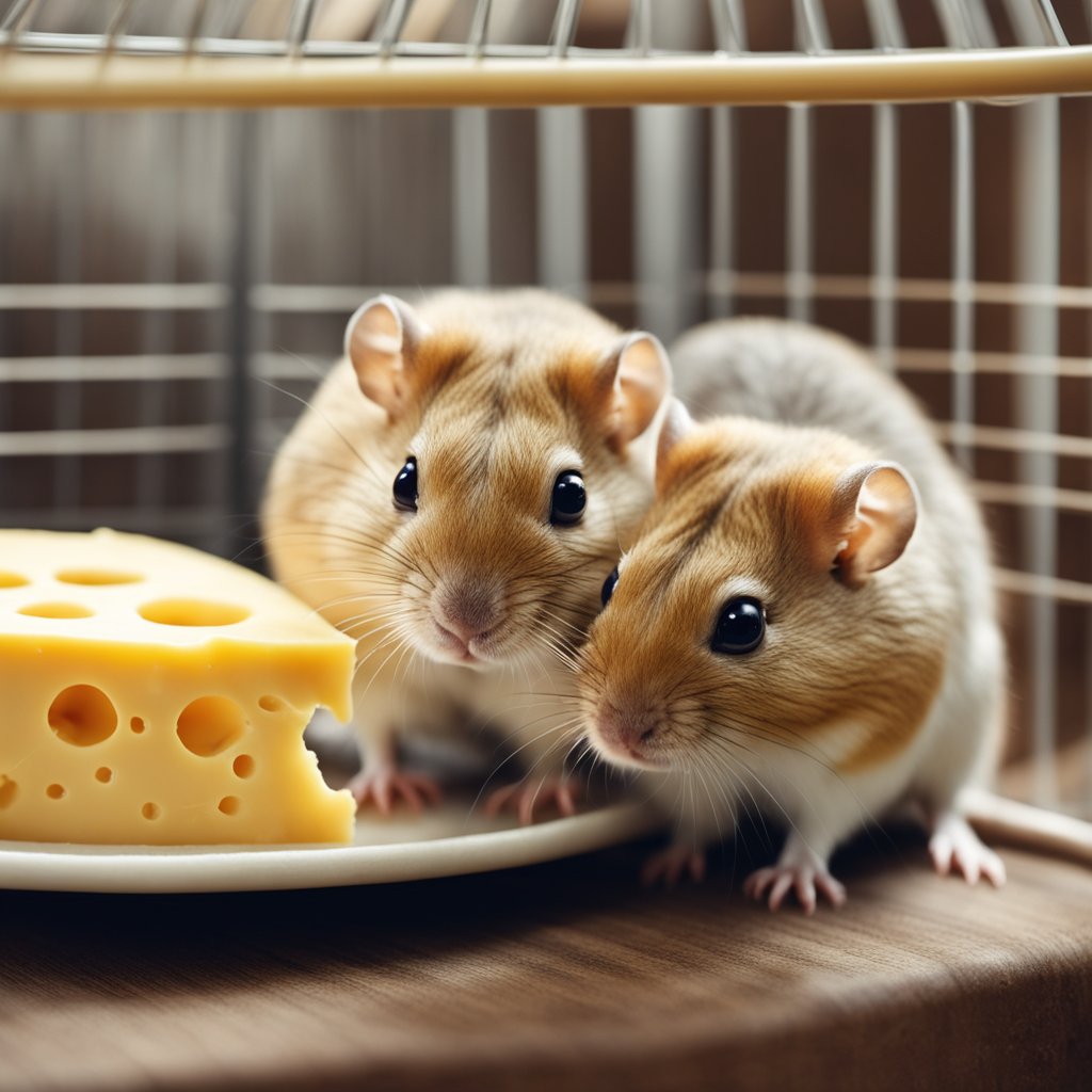 can gerbils eat cheese