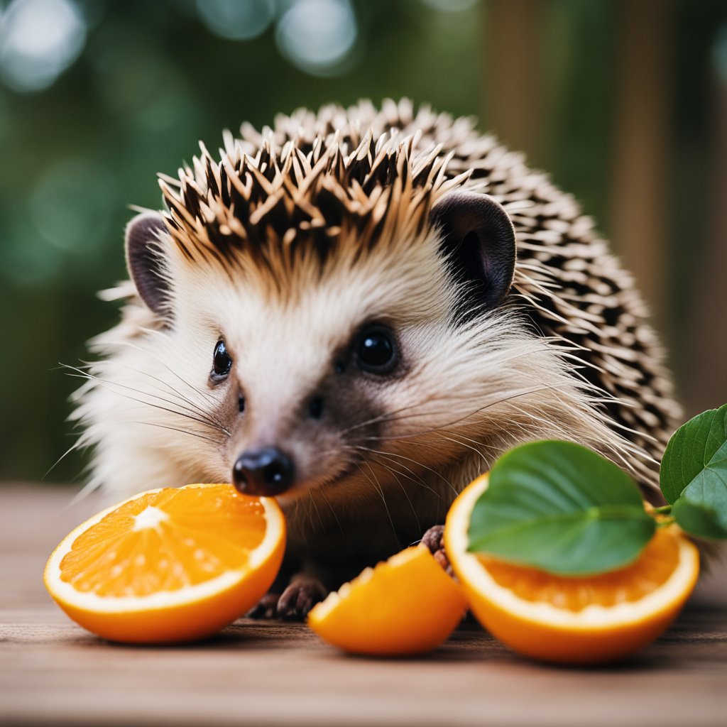 can hedgehog eat oranges ?