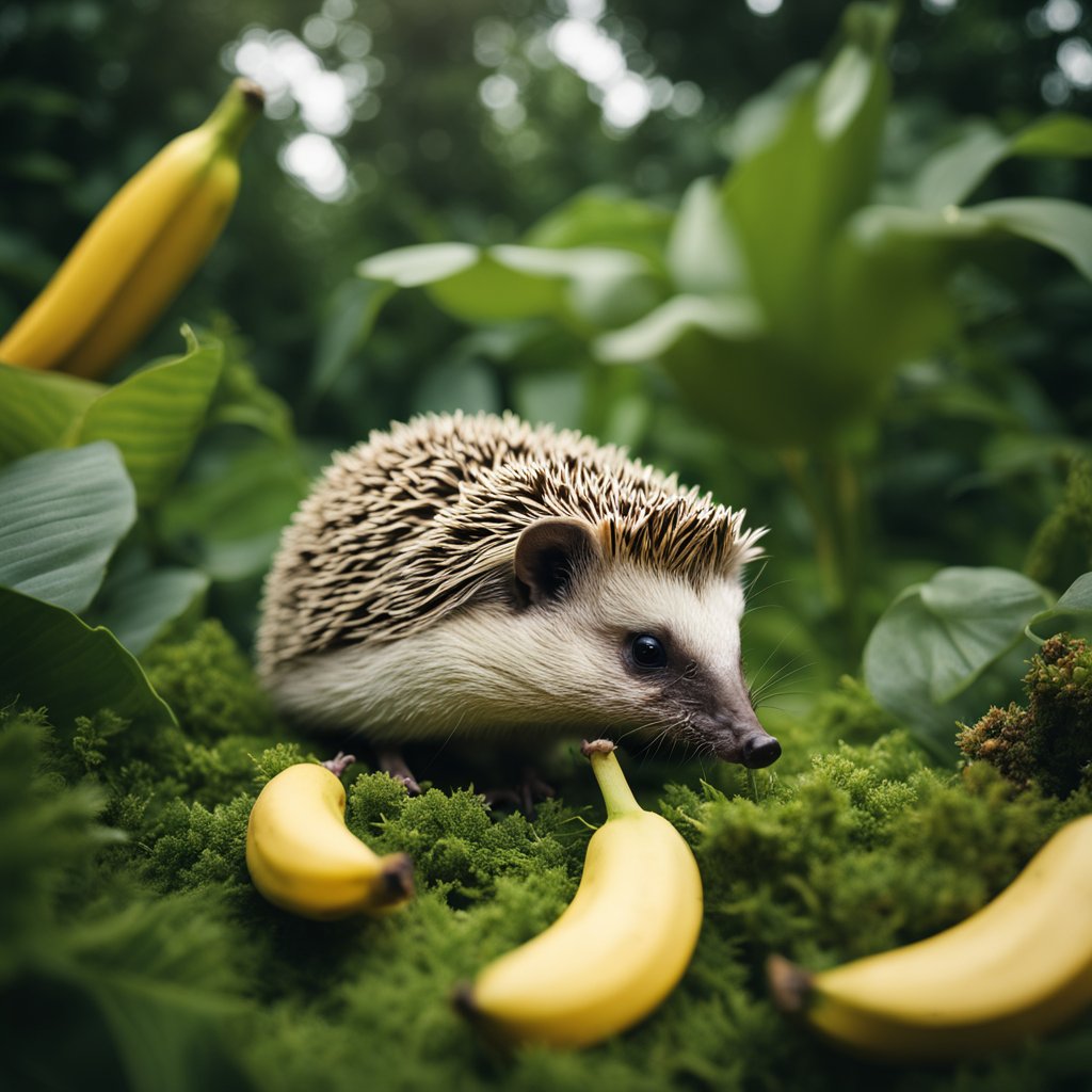 can hedgehogs eat bananas ?