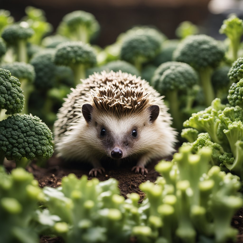 can hedgehogs eat broccoli ?