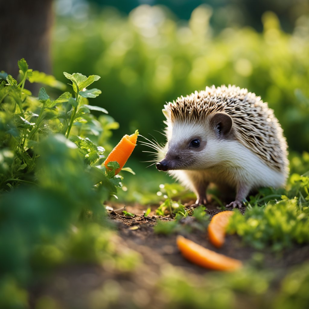 can hedgehogs eat carrots ?