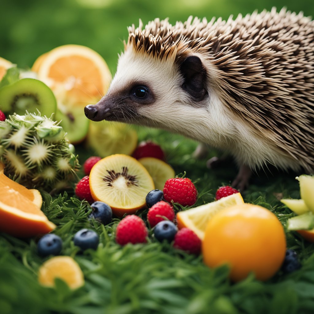 can hedgehogs eat fruit ?