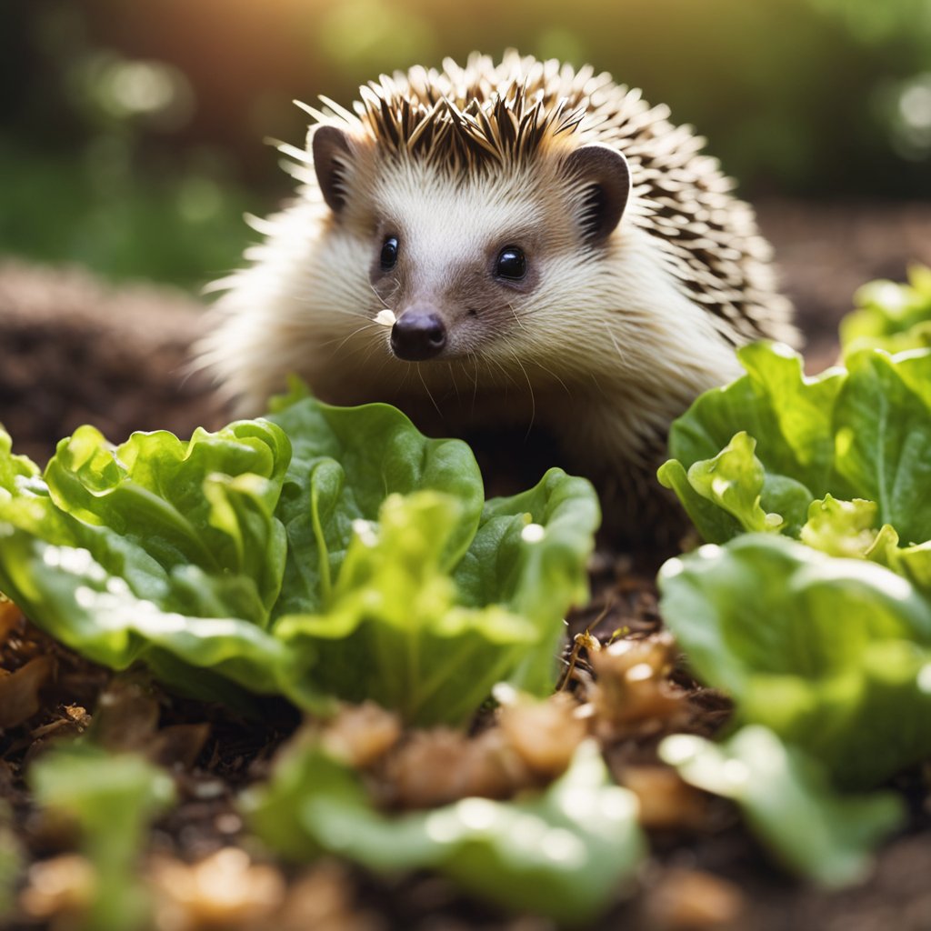 can hedgehogs eat lettuce ?