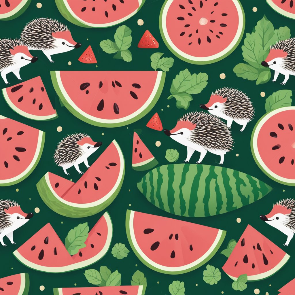 can hedgehogs eat watermelon ?