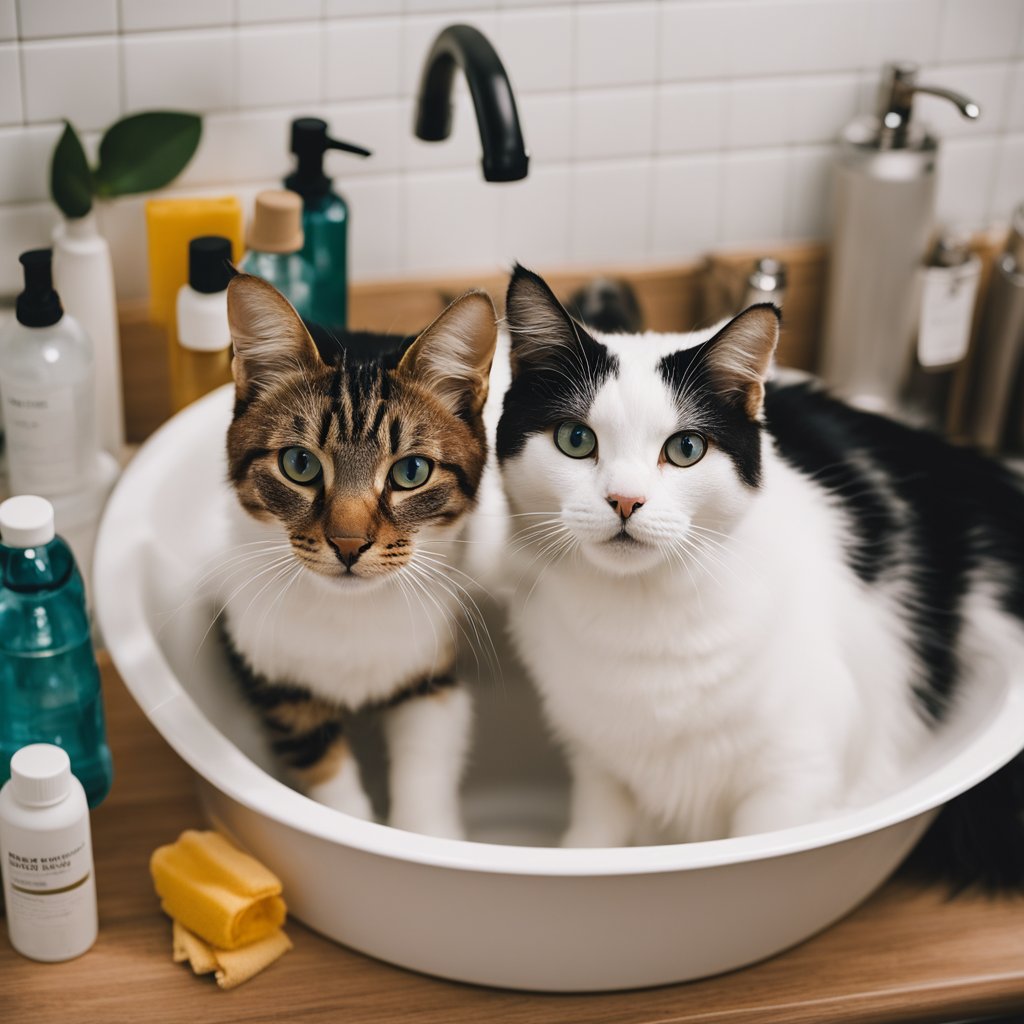 do indoor cats need baths ?