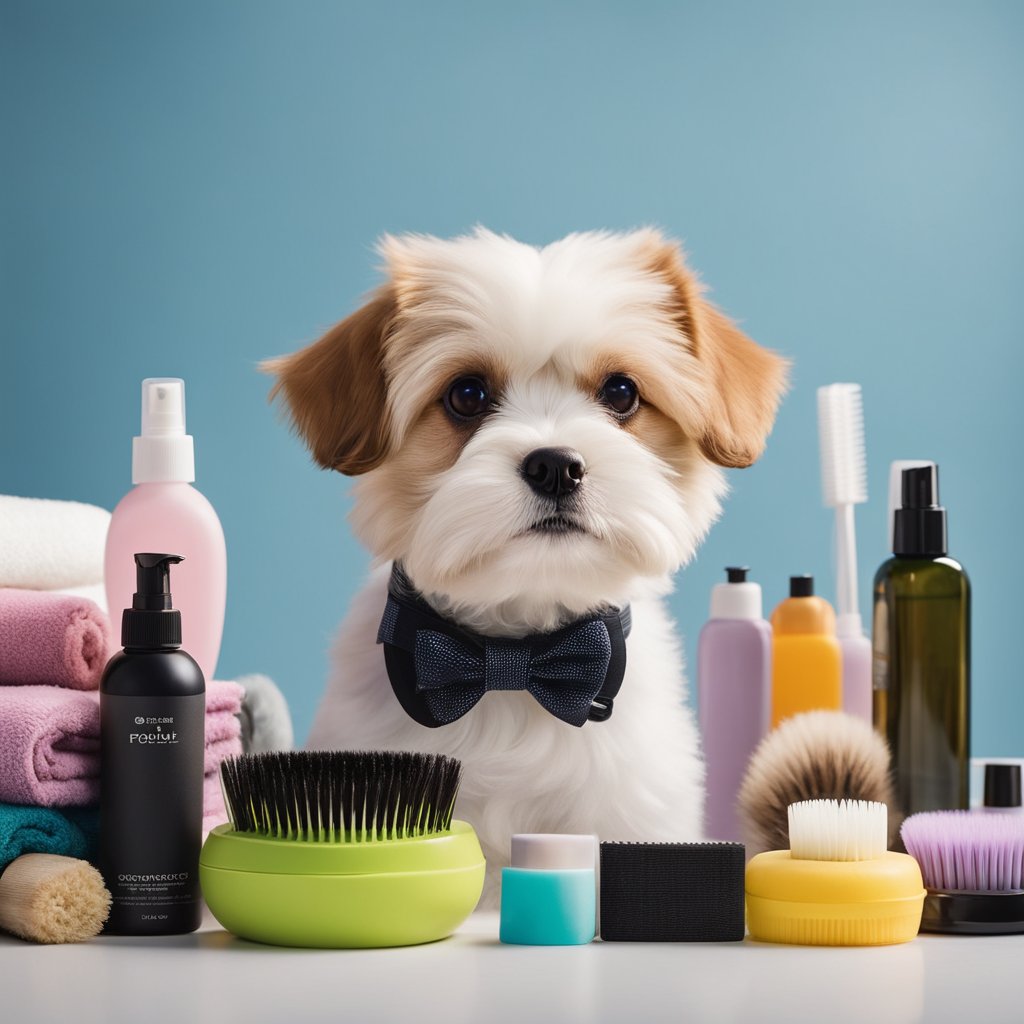 taking a close look at your dogs grooming products