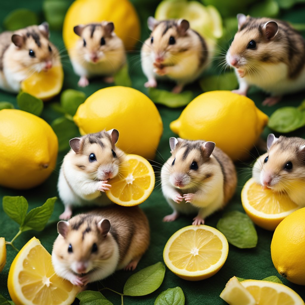 Can hamsters eat lemon?