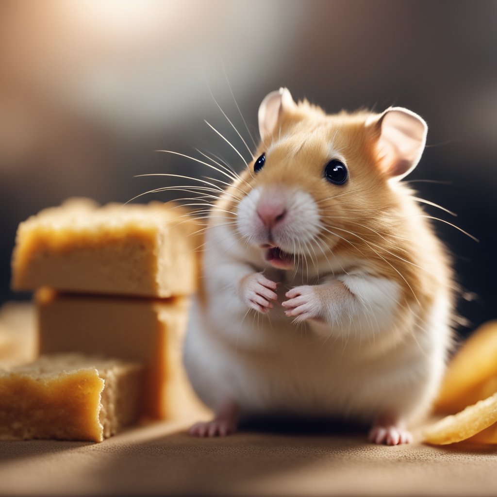 Is it OK for hamsters to eat cardboard?