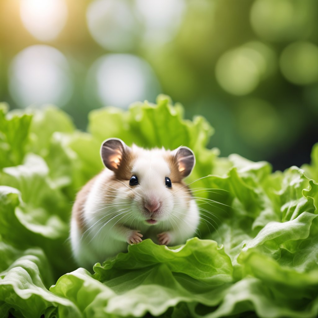 can hamster eat lettuce?