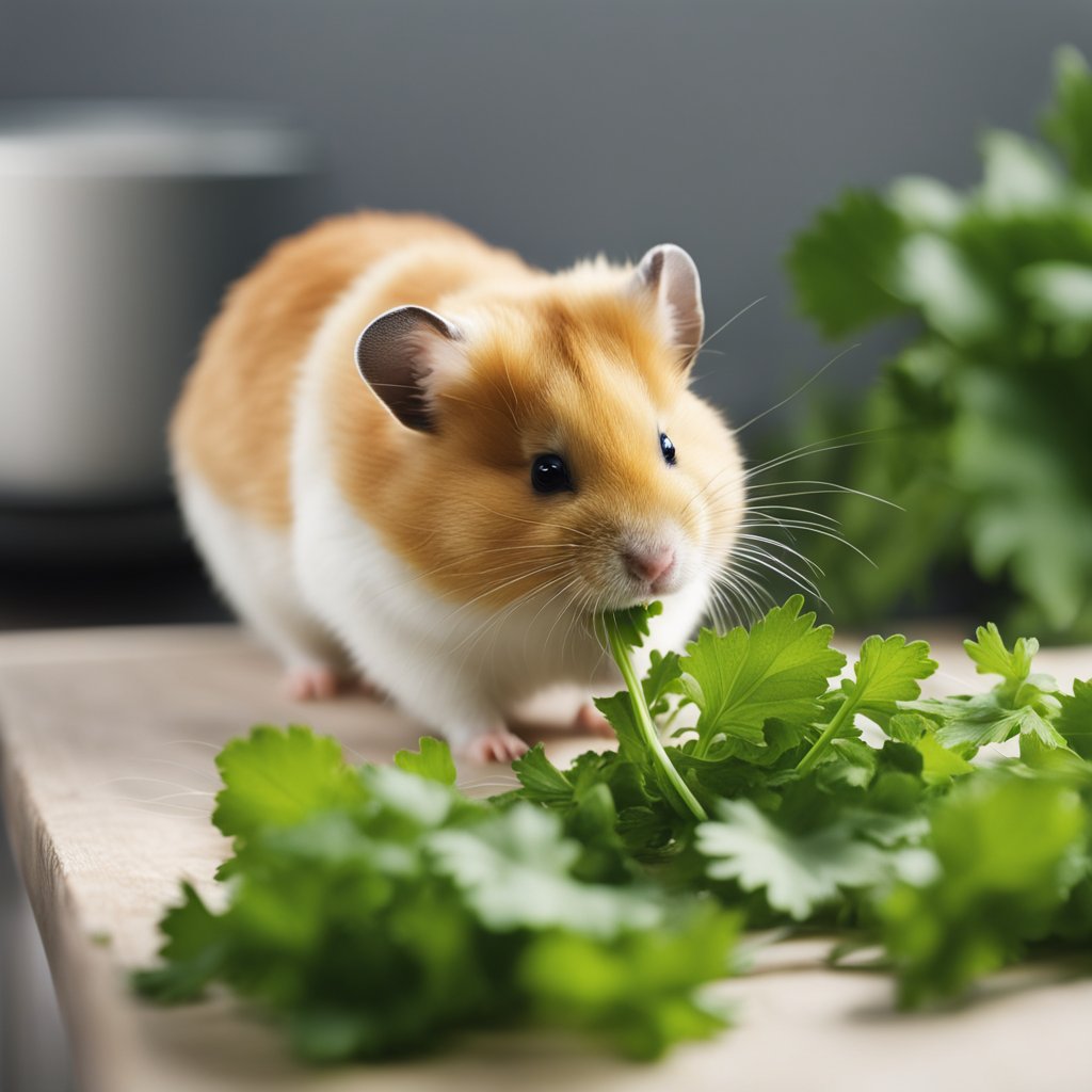 can hamsters eat cilantro?