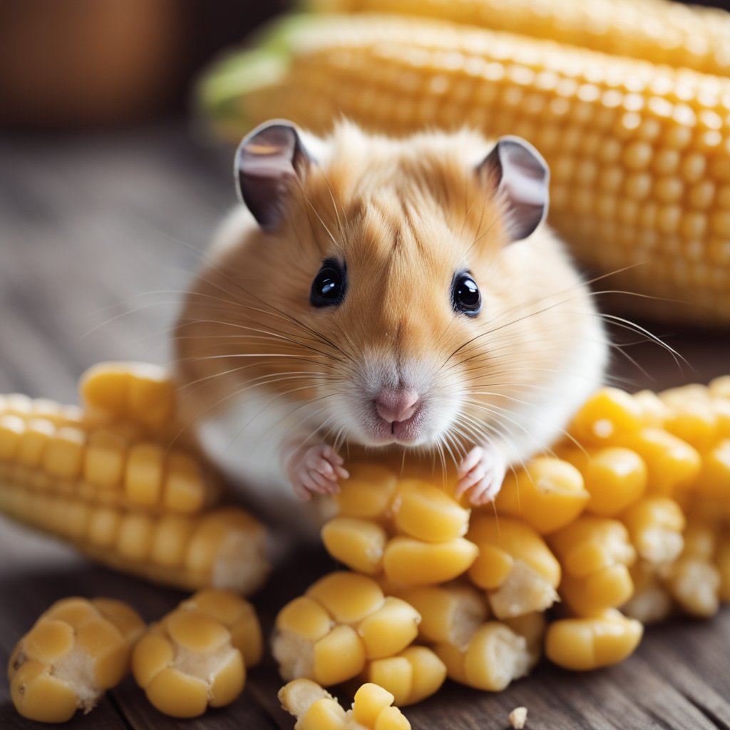 can hamsters eat corn?