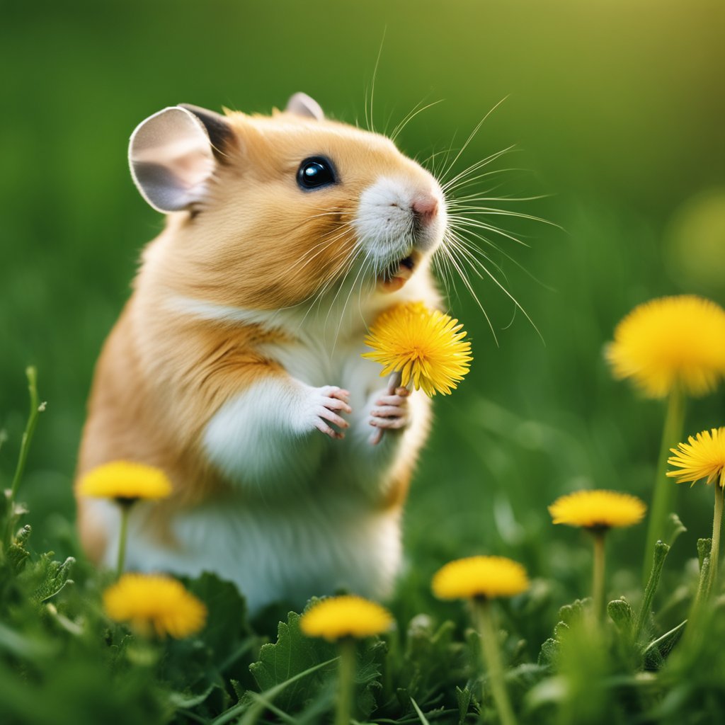 can hamsters eat dandelions?