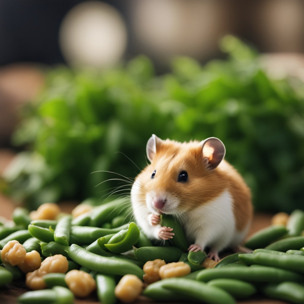 can hamsters eat green beans?