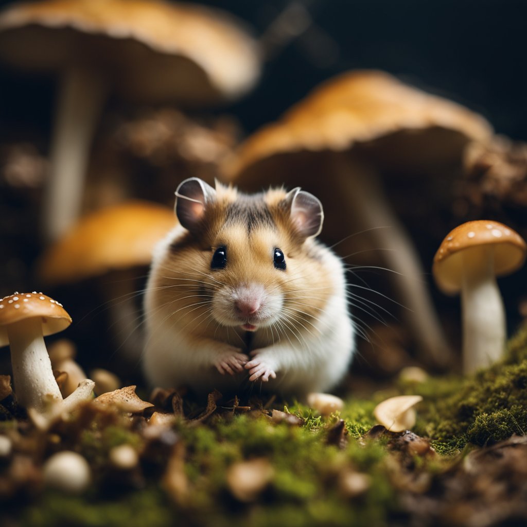 can hamsters eat mushrooms?