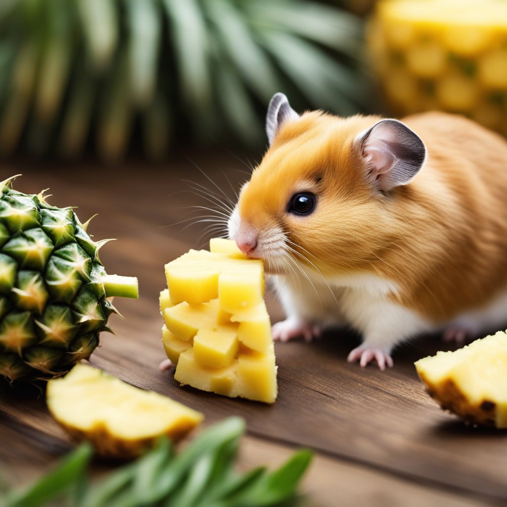can hamsters eat pineapple?
