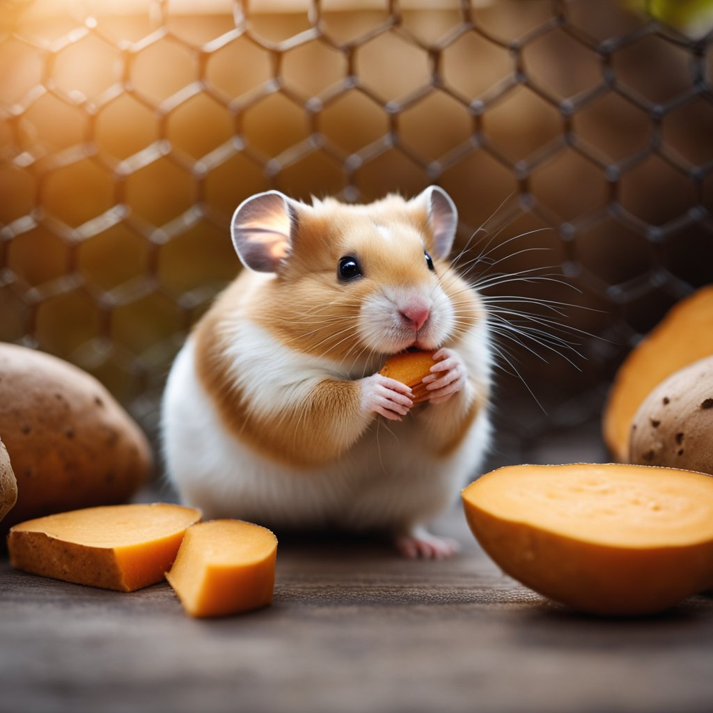 can hamsters eat sweet potatoes?