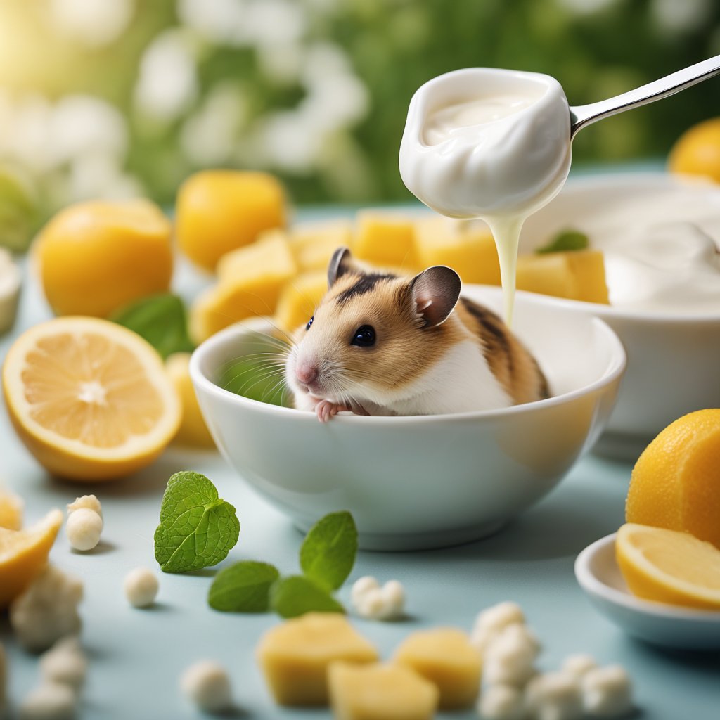 can hamsters eat yogurt?