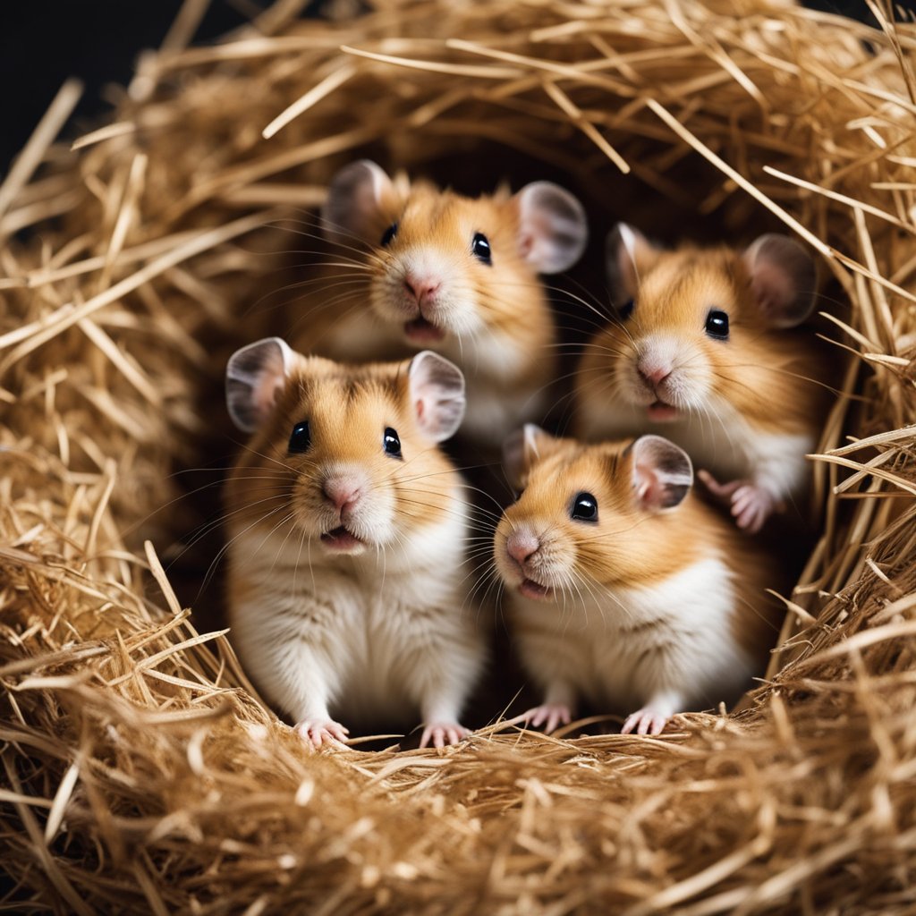why do hamsters eat their babies?