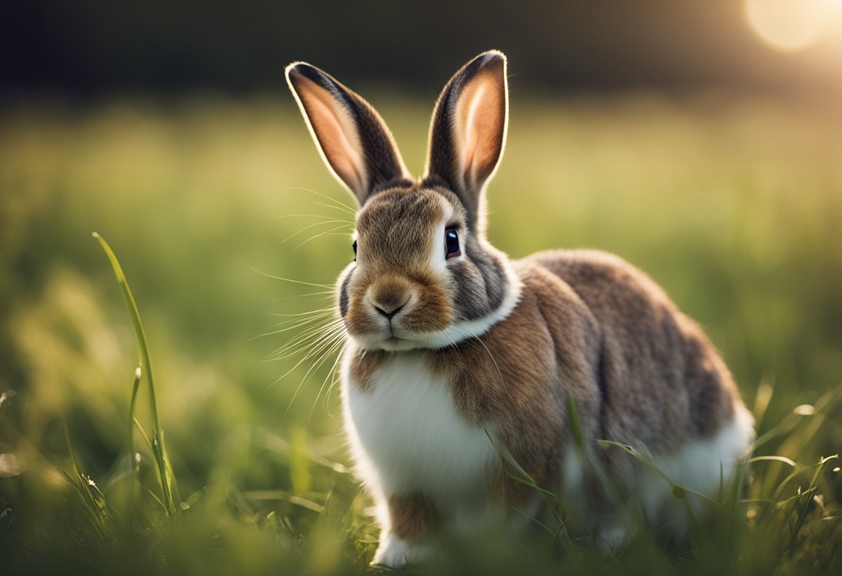 Can a Rabbit See Behind Him?