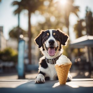 Can dogs have ice cream? 